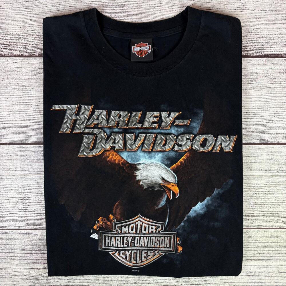 Harley Davidson Motorcycles Tulsa, Oklahoma Route 66 T-shirt